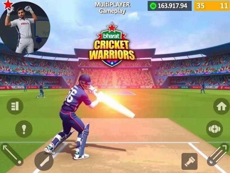 Bharat Cricket Warriors Multiplayer Gameplay